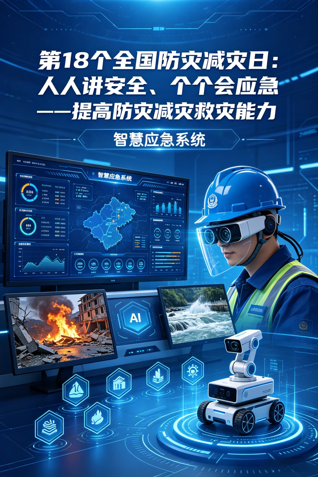 人人讲安全 个个会应急｜智能科技 智慧应急系统 以数智力量筑牢城市安全防线
